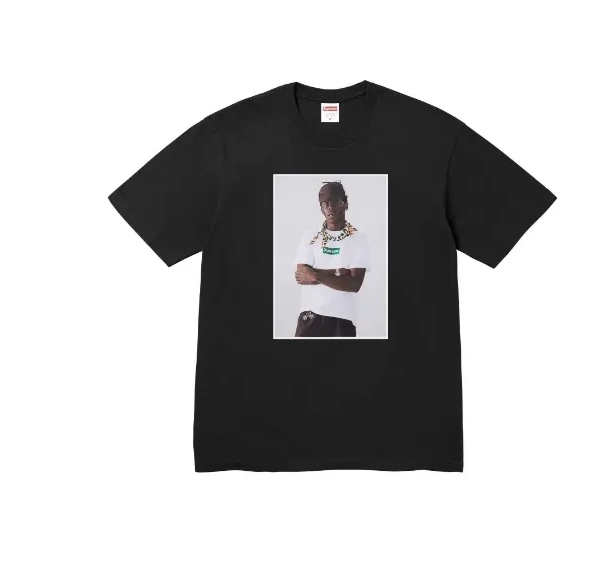 Sleeve The Tee Black Neck S XL M Round FW24 Printed Portrait T White Tyler L and Short Creator 0517